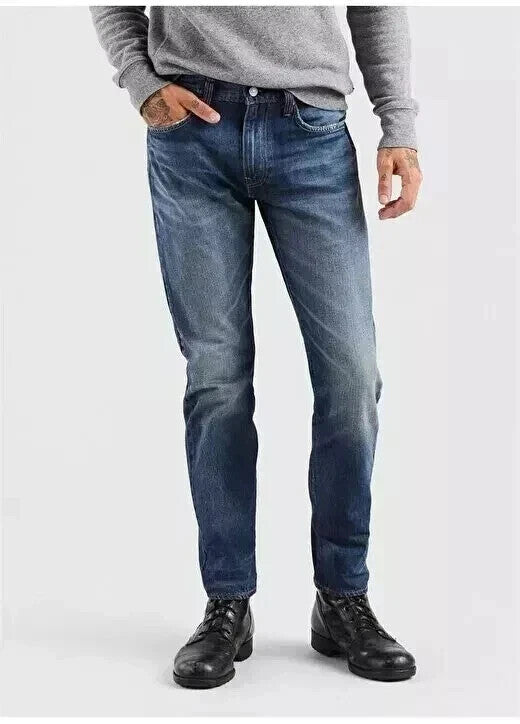 Levi's 29507-0294 Men's Regular Taper Denim Jeans Pants Blue (Size W30", W32")