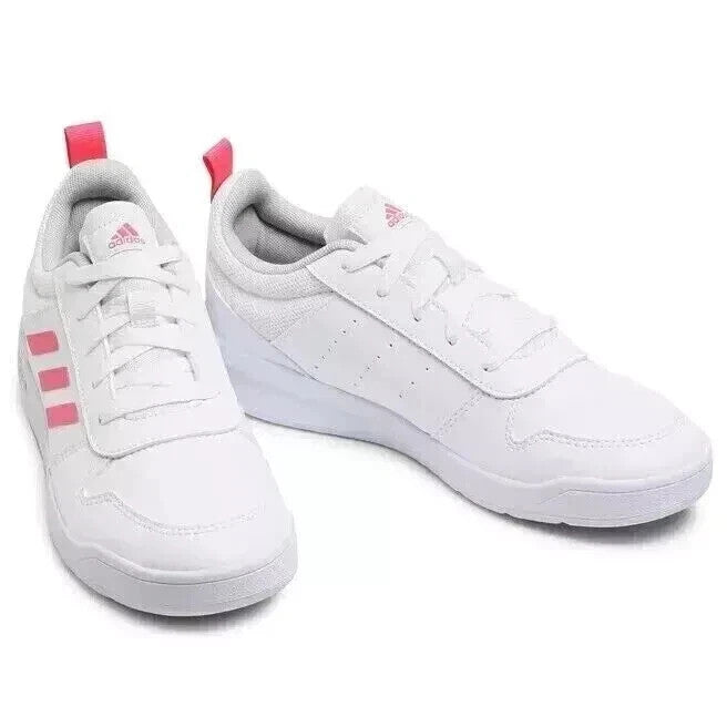 Adidas S24034 Men's Women's Tensaur Shoes White Running Shoes (Size UK 5 - 5.5)