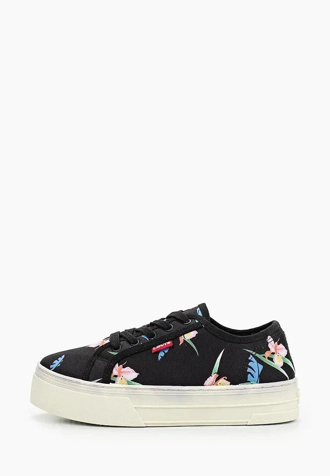 Levi's 38374-0077 Women's Tijuana Floral Shoes/Sneaker Casual Yoga (Size UK 3.5)