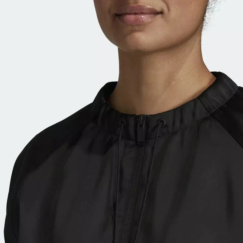 Adidas Performance Women's St Glam Winter Jacket Lightweight Black(Plus Size 2X)