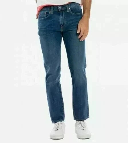 LEVI'S 29507-0120 Men's Regular Fit 502 Taper Stretchable Jeans Blue W30-W31-W32