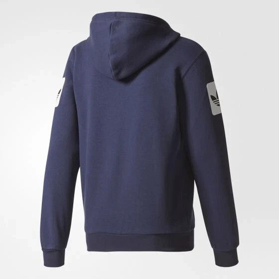 Adidas Original BS2150 Men's jacket Graph Blue Winter Hoodie (Size XS) Low price