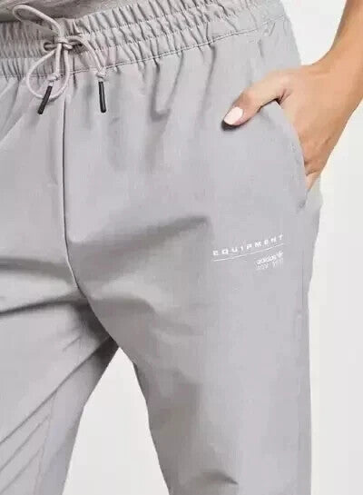 Adidas BR5158 Women's EQT Slim Pant Grey Trouser Running Jogging (Size UK 10=XL)