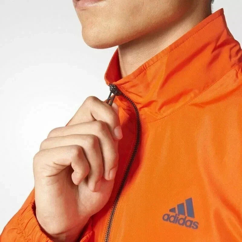 Adidas BK4110 Men's tracksuit Woven Fitness Jacket Trouser Black (Size S,M)