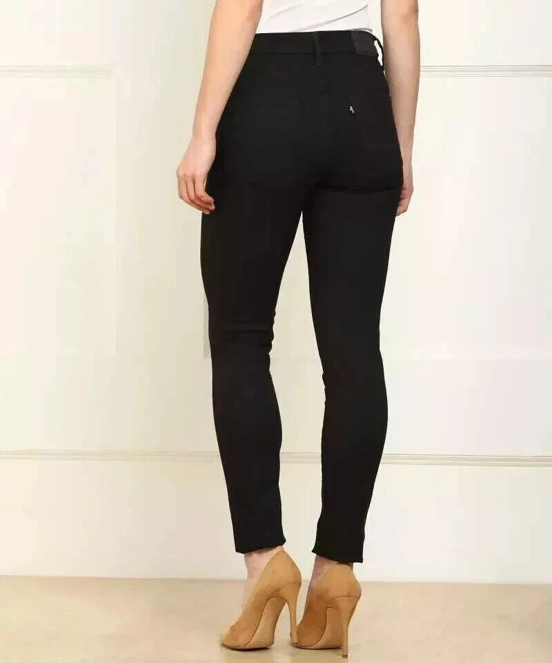 Levi's 244750056 Women's 721 Skinny Black Denim Jeans Pants (Size W26", W27")