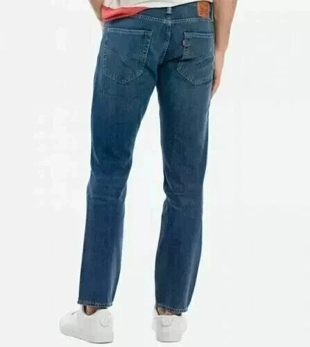 LEVI'S 29507-0120 Men's Regular Fit 502 Taper Stretchable Jeans Blue W30-W31-W32