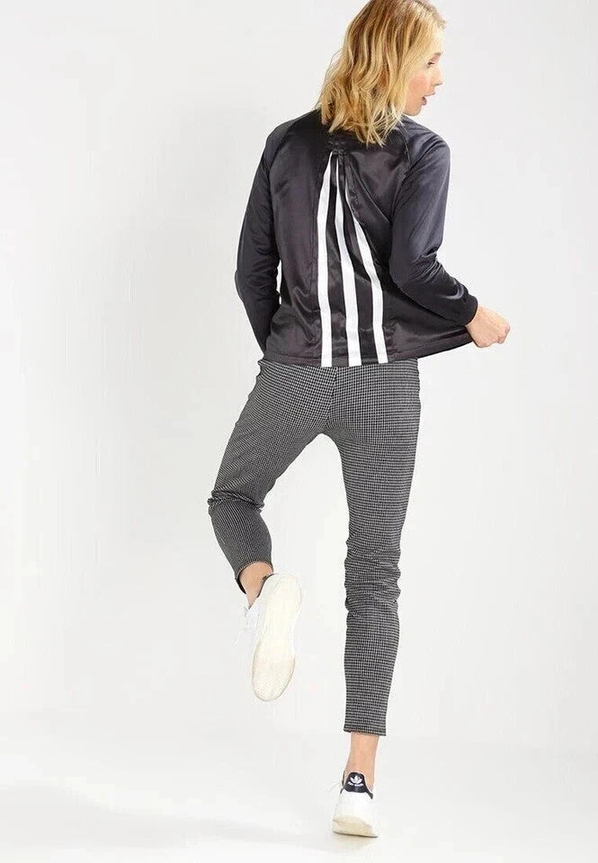 Adidas CF1161 Womens Info Poster Superstar Track  Zipper Jacket Size Small