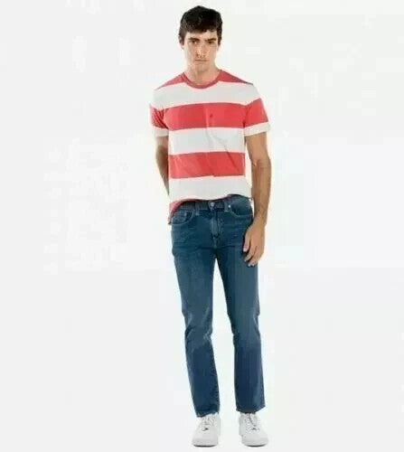 LEVI'S 29507-0120 Men's Regular Fit 502 Taper Stretchable Jeans Blue W30-W31-W32