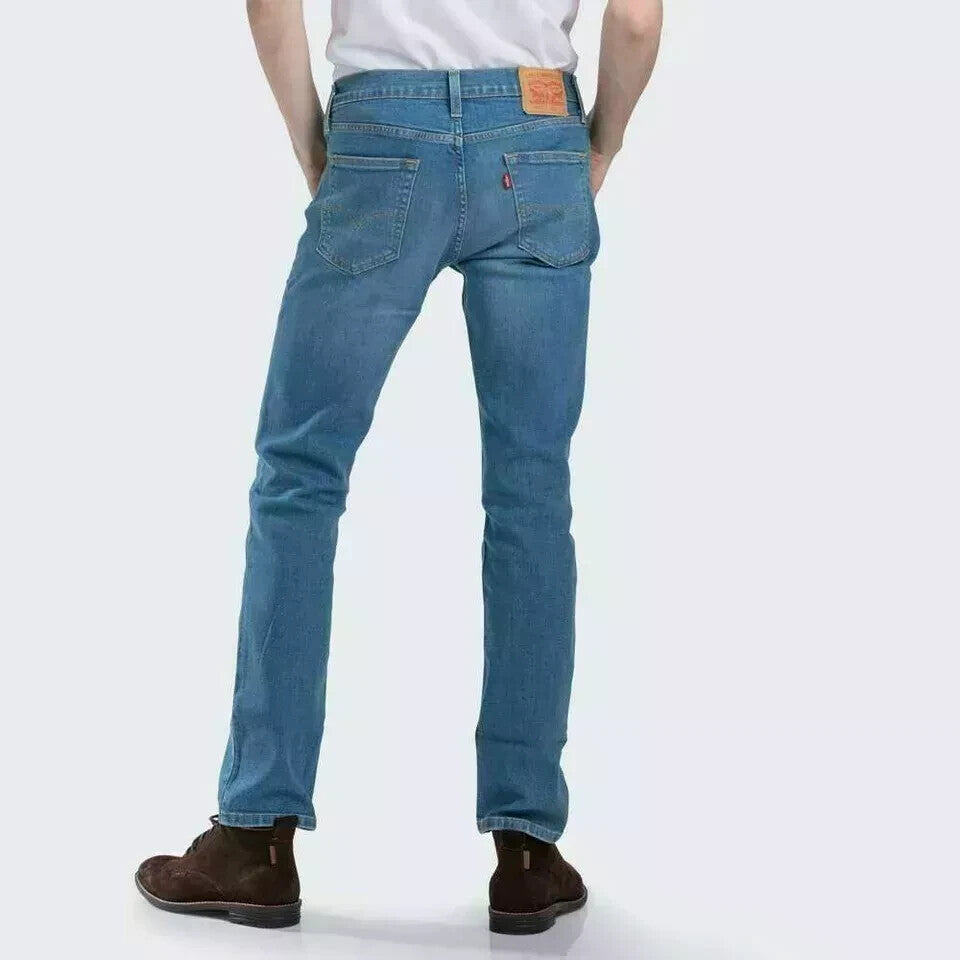 Levi's Jeans 04511-3675 Men's Slim Fit 511- St Louis Denim Pants Blue All Sizes