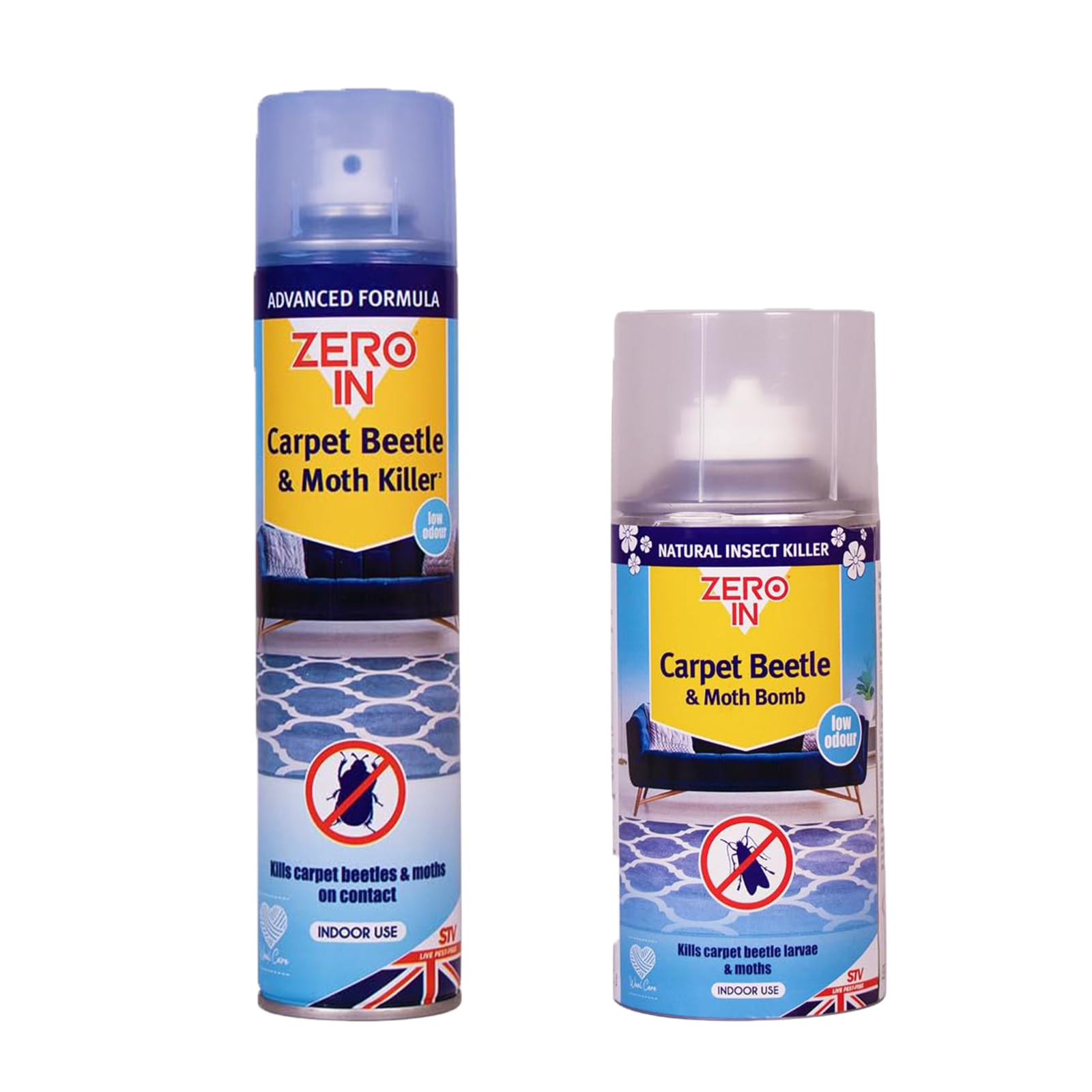ZERO CARPET BEETLE & MOTH KILLER 300ML
