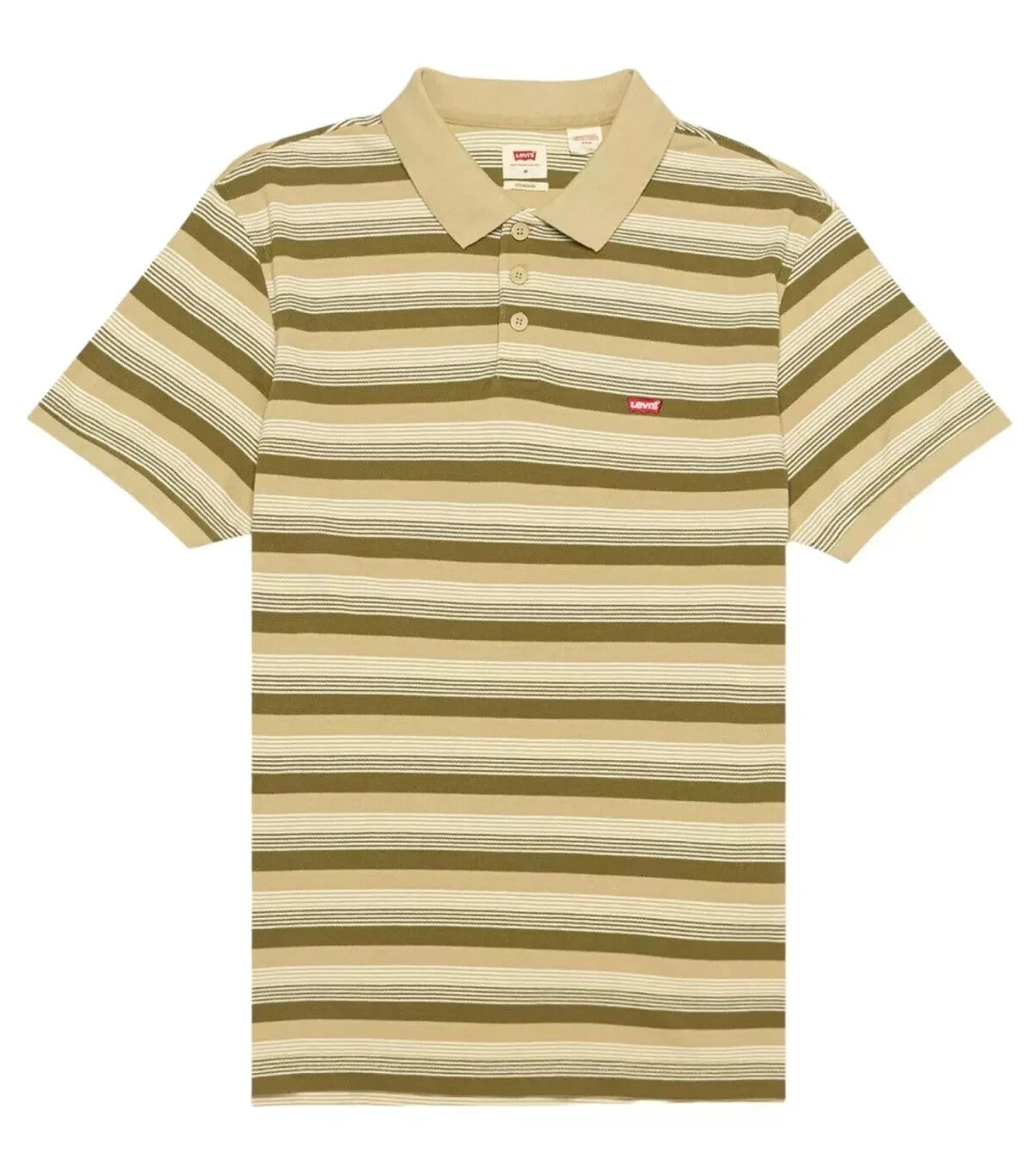 Levi's 358830063 Men's Striped polo shirt Summer Short Sleeve (XS, M) LIMITED