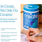Create Creatine Monohydrate Gummies – Blue Raspberry (90 Count)