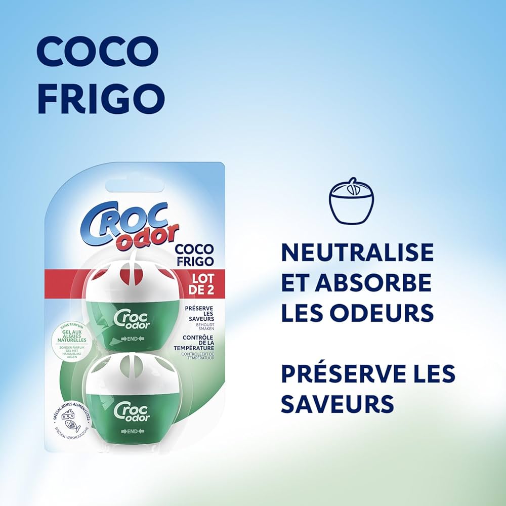 CROC ODOR FRIDGE TWIN PACK 33G X 2