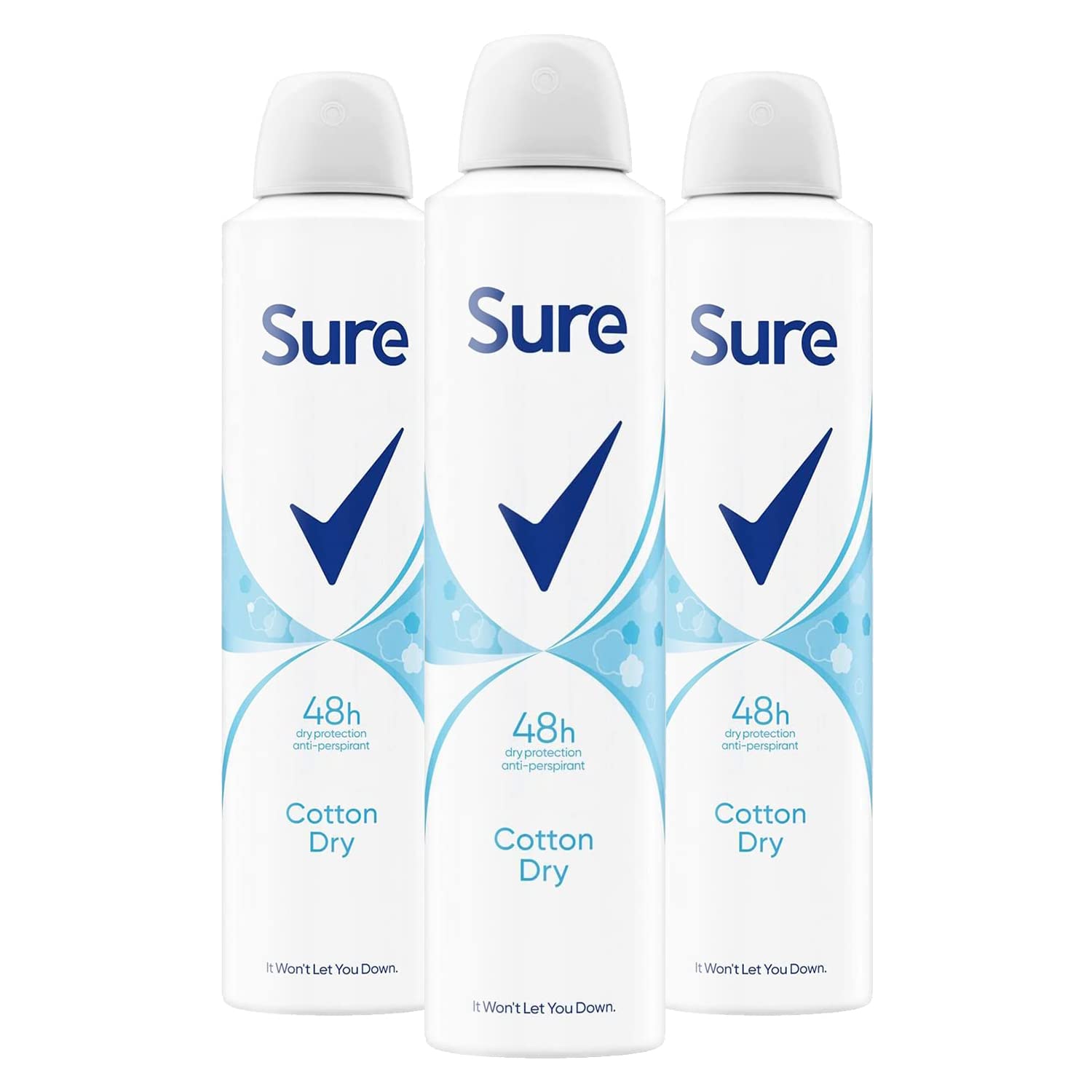 SURE BODY SPRAY COTTON DRY 150ML