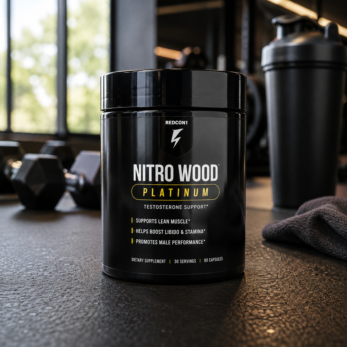 Nitro Wood Magnum Enhanced Circulation Support (60 Capsules / Dietary Supplement)