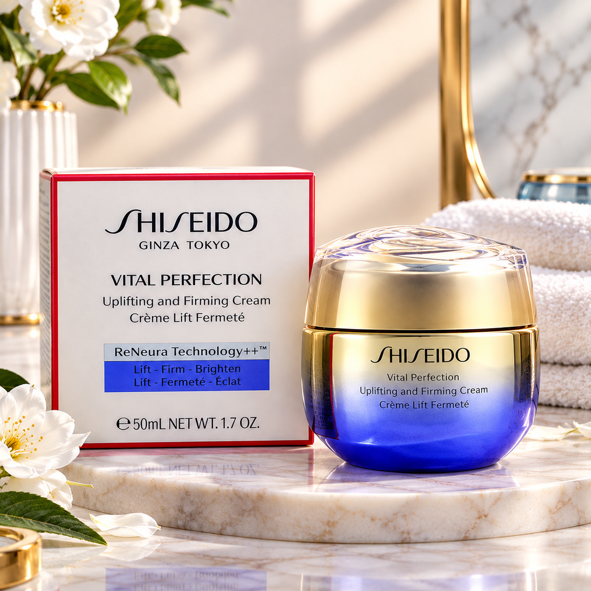 Shiseido Vital Perfection Uplifting and Firming Cream (50ml / 1.7 Oz.)