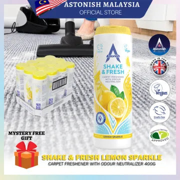 ASTONISH SHAKE & FRESH LEMON 400G X 12