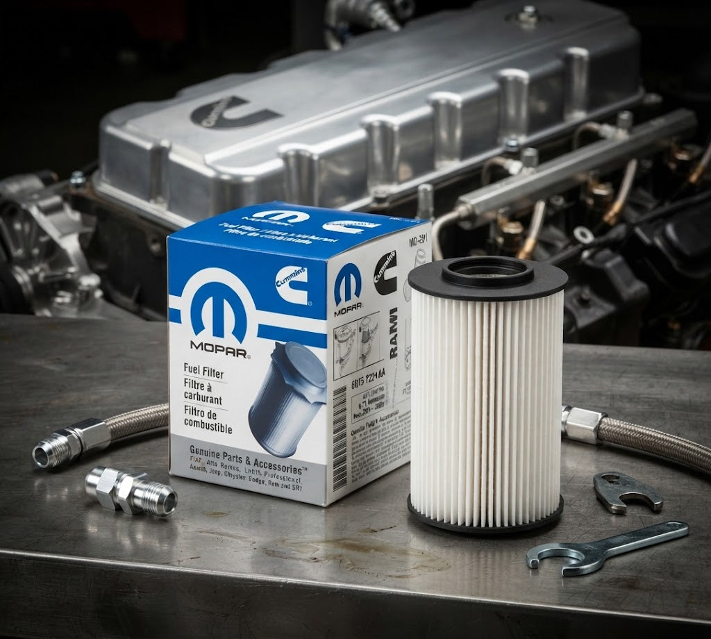 Genuine Mopar Cummins Fuel Filter Element - 68157291AA