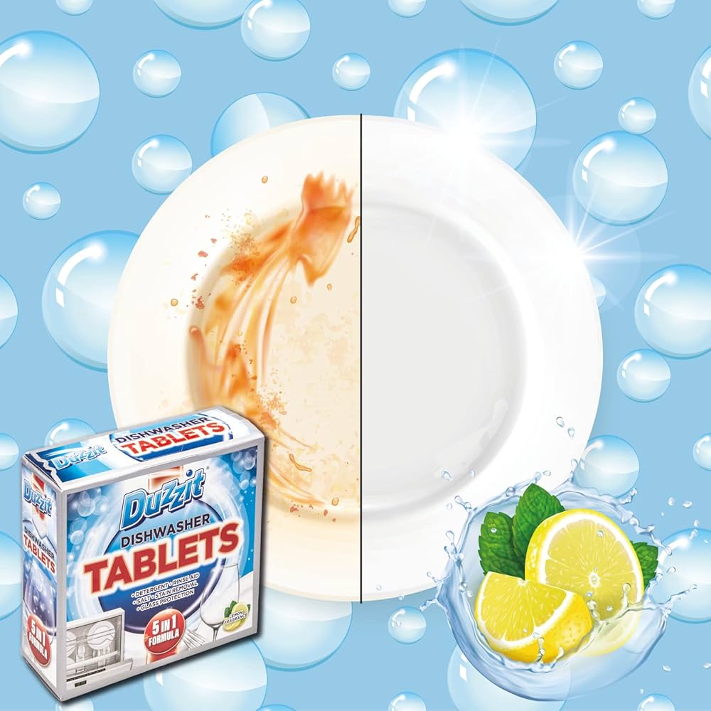 DUZZIT DISH WASHER TABLETS 20G
