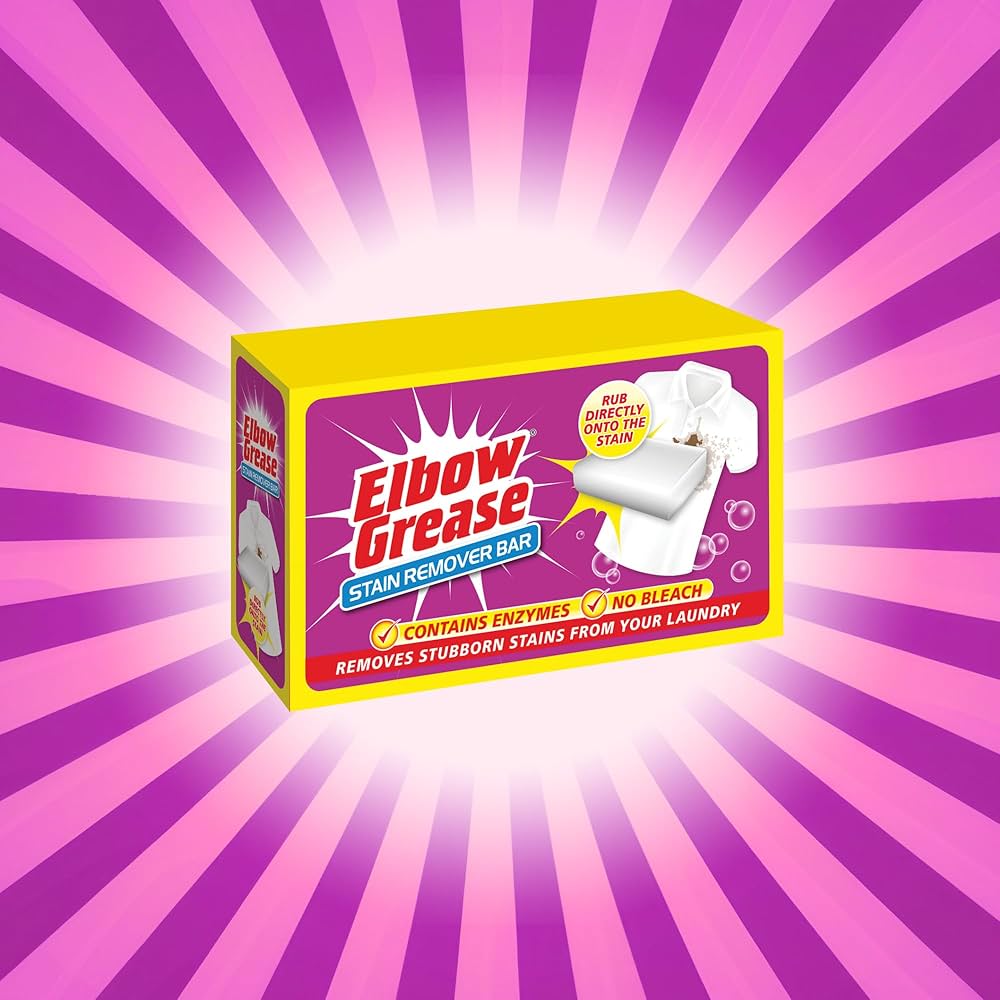 ELBOW GREASE STAIN REMOVER BAR 100G