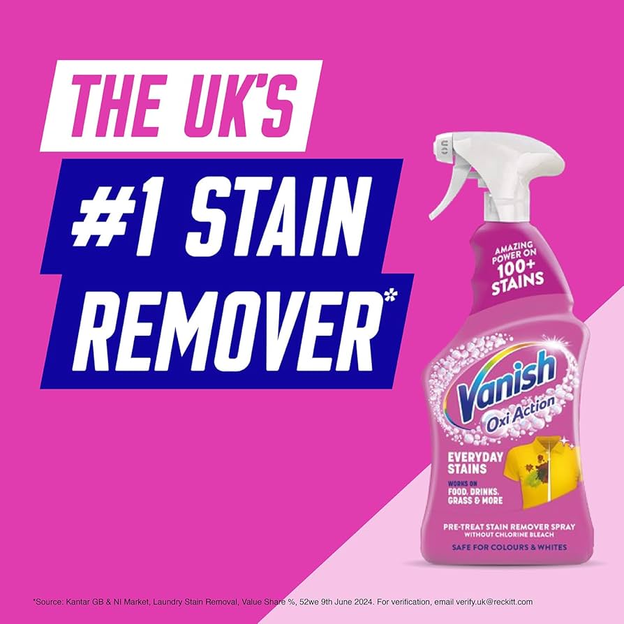 VANISH OXI FABRIC STAIN REMOVER 500ML