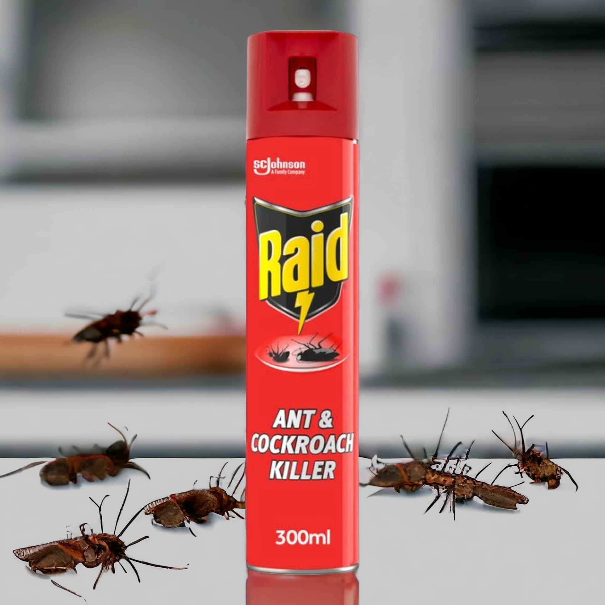 RAID ANT & COCKROACH KILLER 300ML