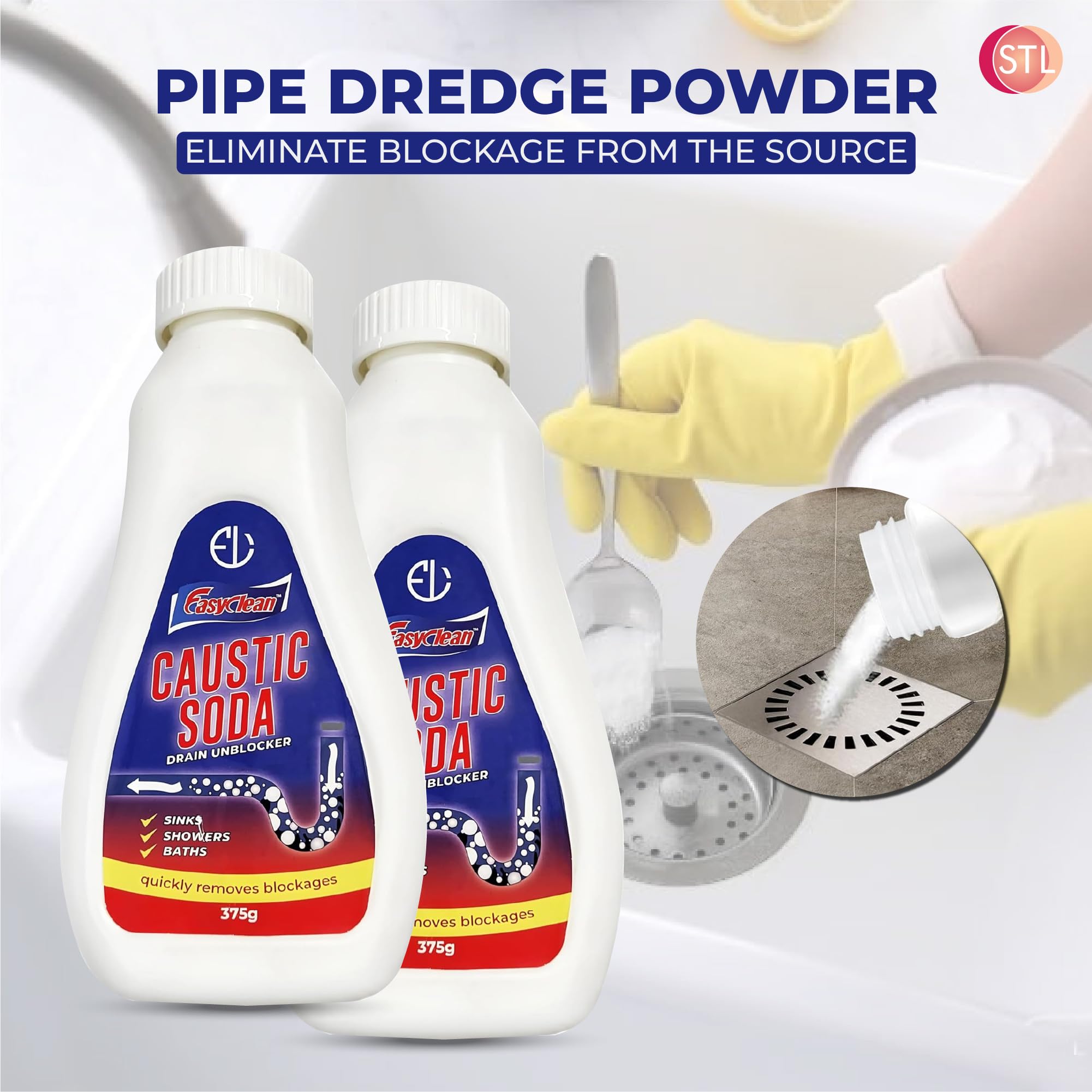 EASY CLEAN CAUSTIC SODA 375G
