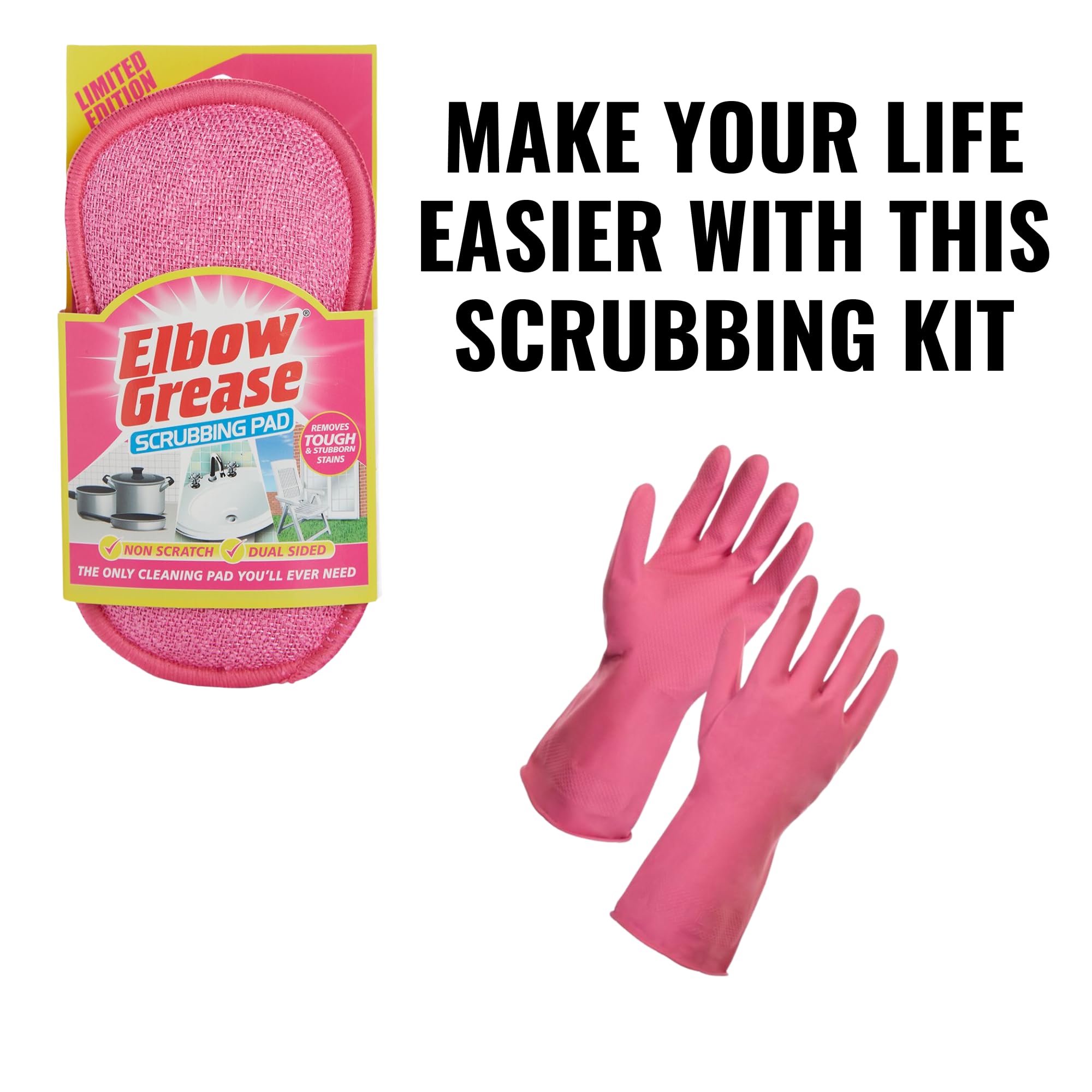 ELBOW GREASE SCRUBBING PAD TOUGH