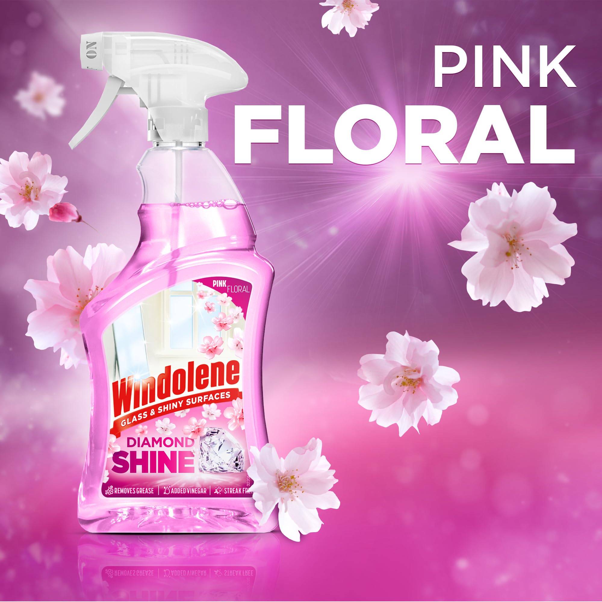 WINDOLENE TRIGGER PINK 750ML