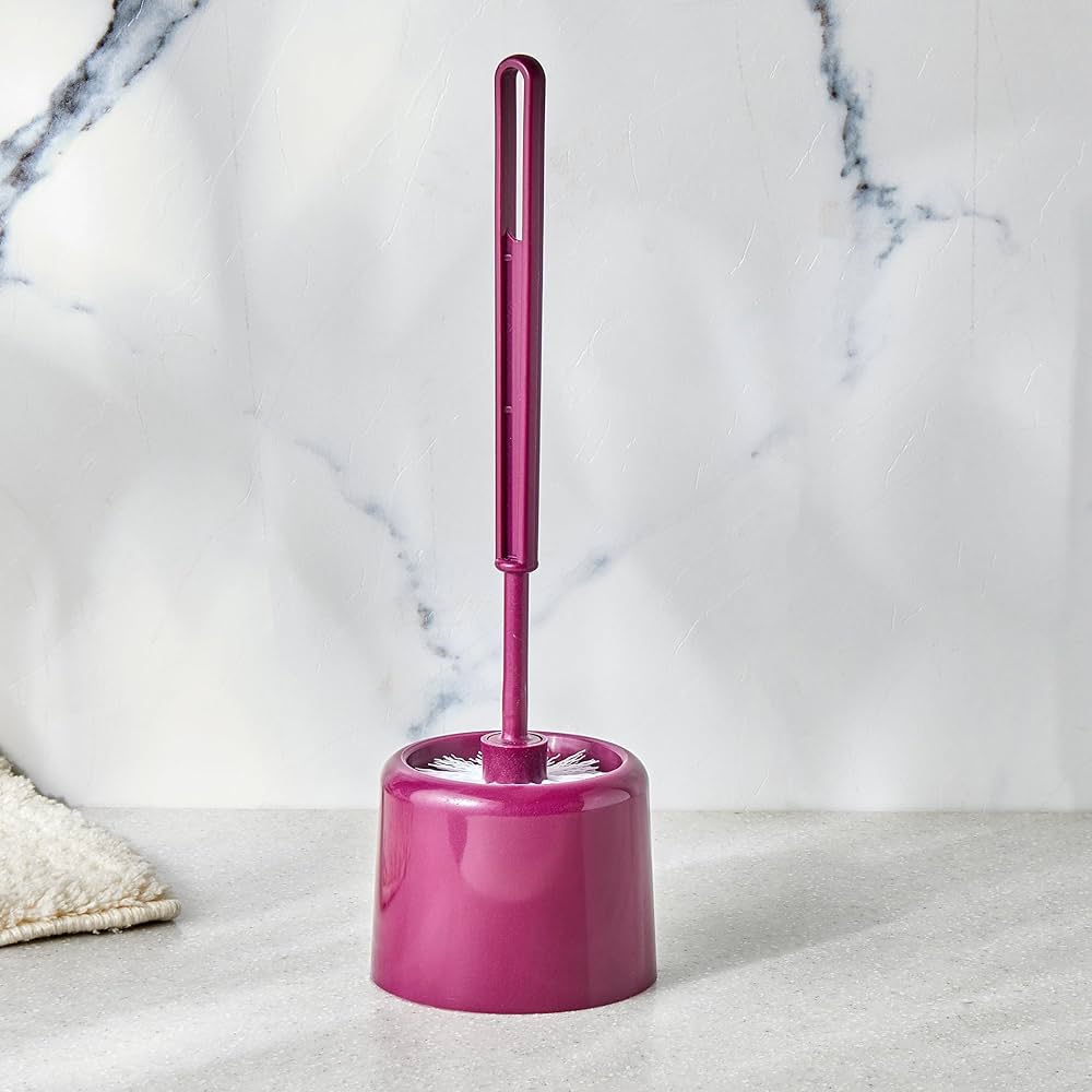 LONG TOILET BRUSH WITH HANGING STICKER