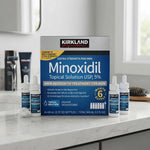 Kirkland Signature Minoxidil Topical Solution USP, 5% - Hair Regrowth Treatment For Men (6 Month Supply)