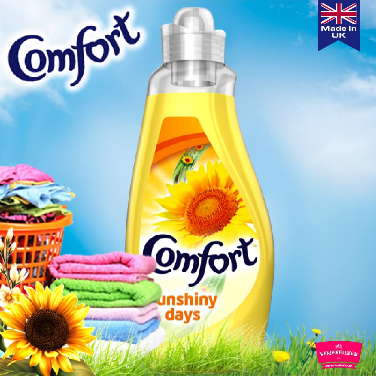COMFORT FAB CONDI SUN SHINE 750ML