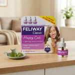 Feliway Classic Happy Cat Calming Pheromone Diffuser Refill Economy Pack - 3 x 30 Day