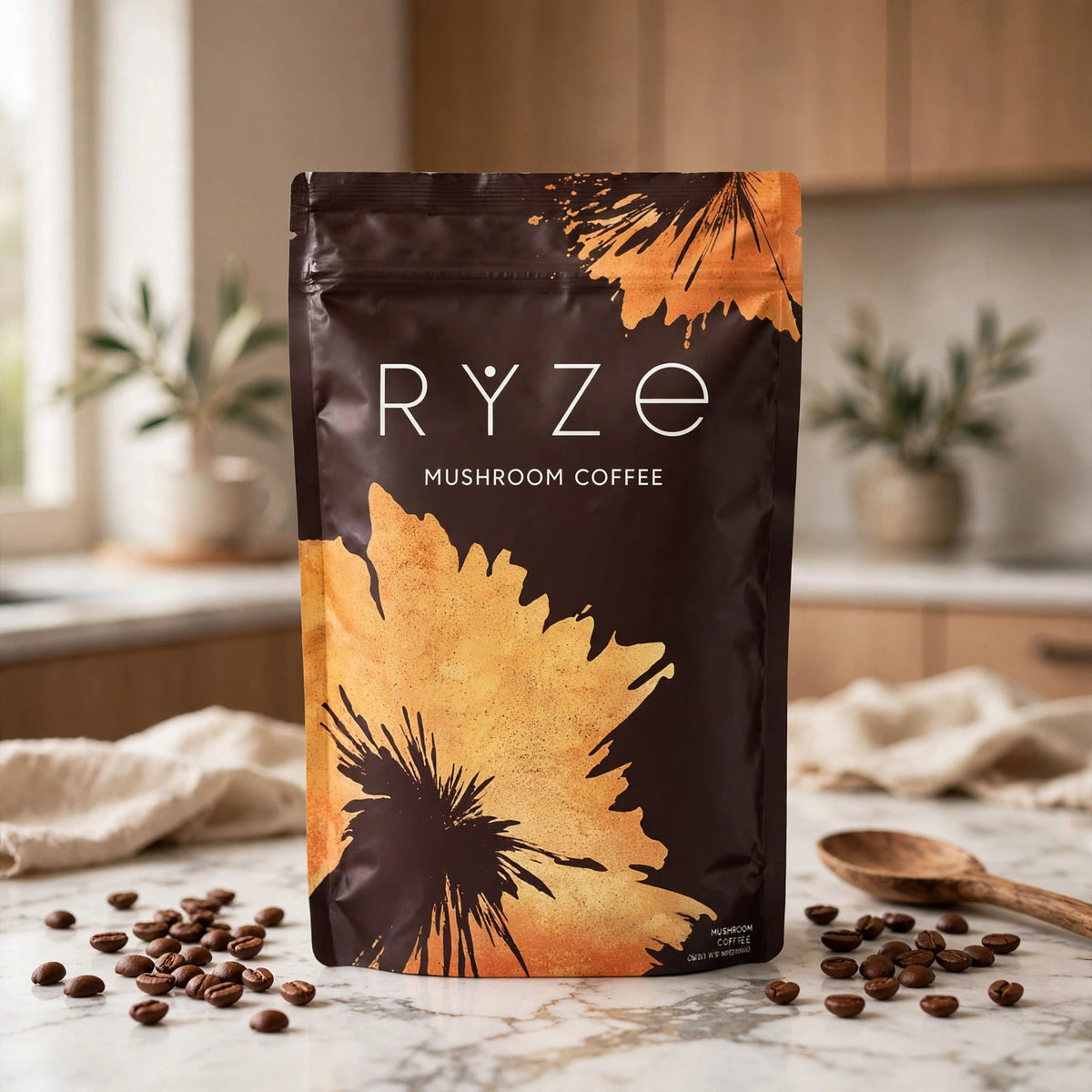 RYZE Mushroom Coffee (30 Servings / Net Wt. 6 oz)