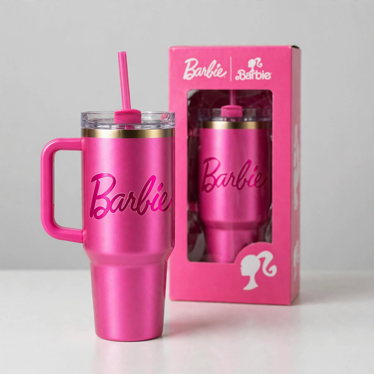 Barbie x Stanley Quencher H2.0 FlowState Tumbler