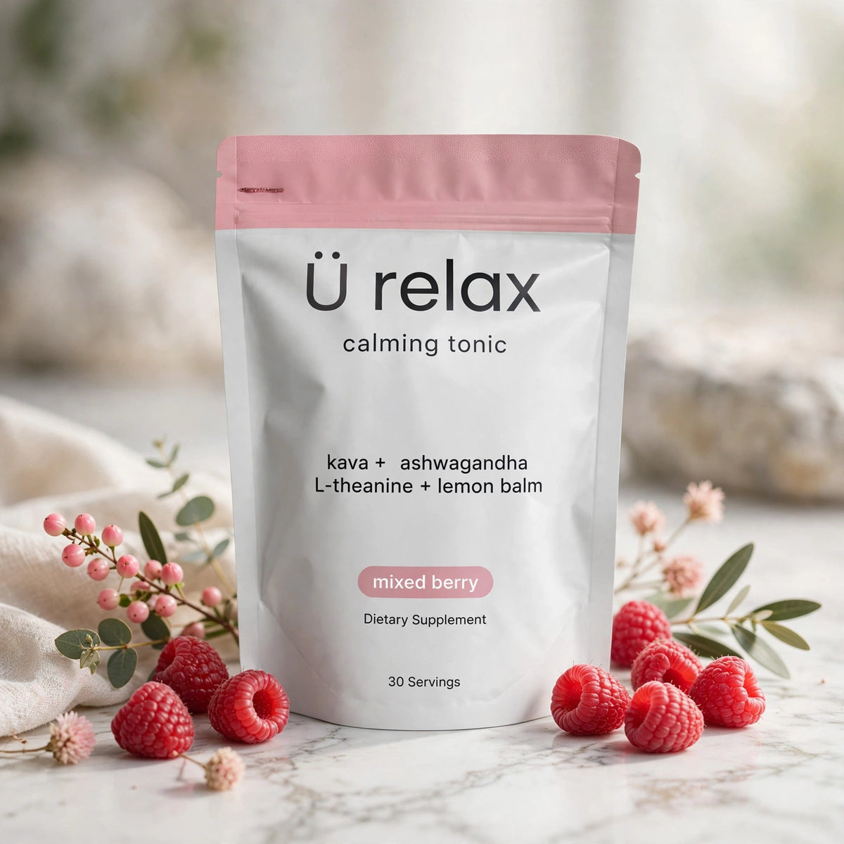 Ü Relax Calming Tonic (Mixed Berry / Dietary Supplement)
