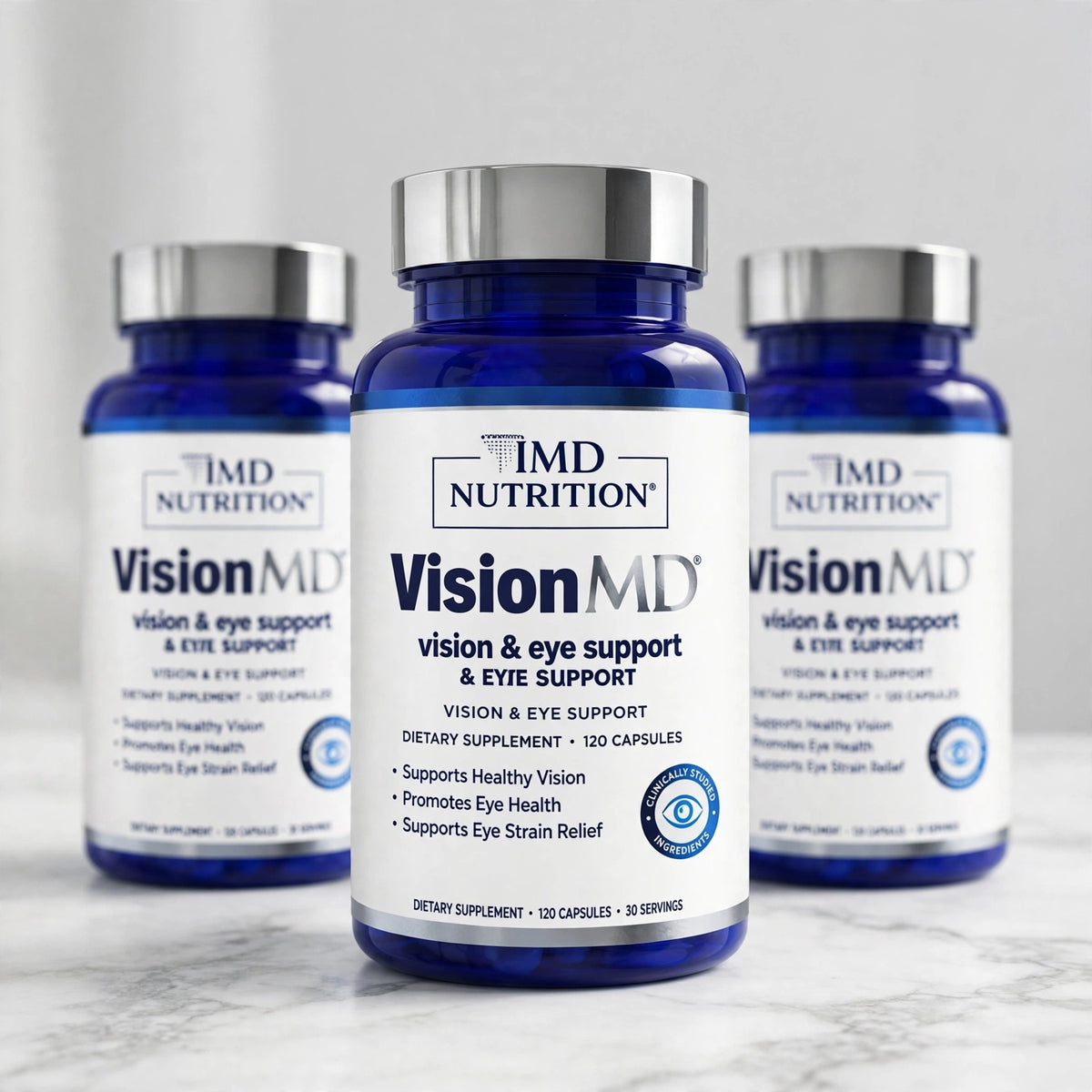 VisionMD Comprehensive Vision & Eye Support (30 Softgels / Dietary Supplement - 3 Pack)