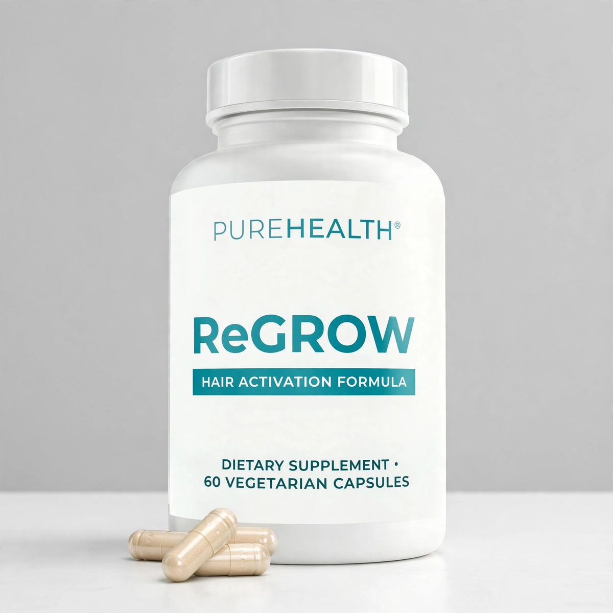 ReGrow Hair Activation Formula (120 Vegetarian Capsules / Dietary Supplement)