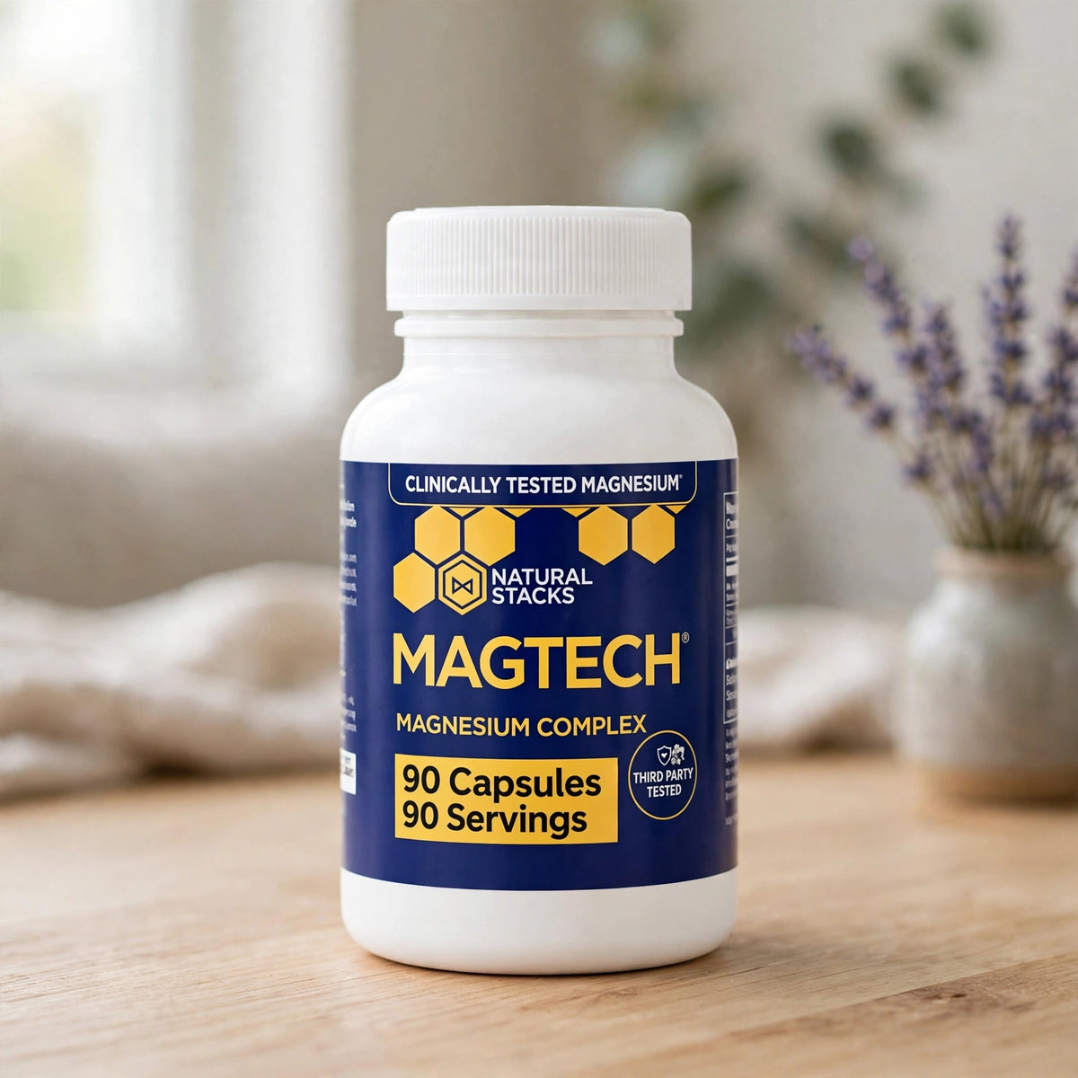Natural Stacks MagTech Magnesium Complex For Relaxation & Brain Health