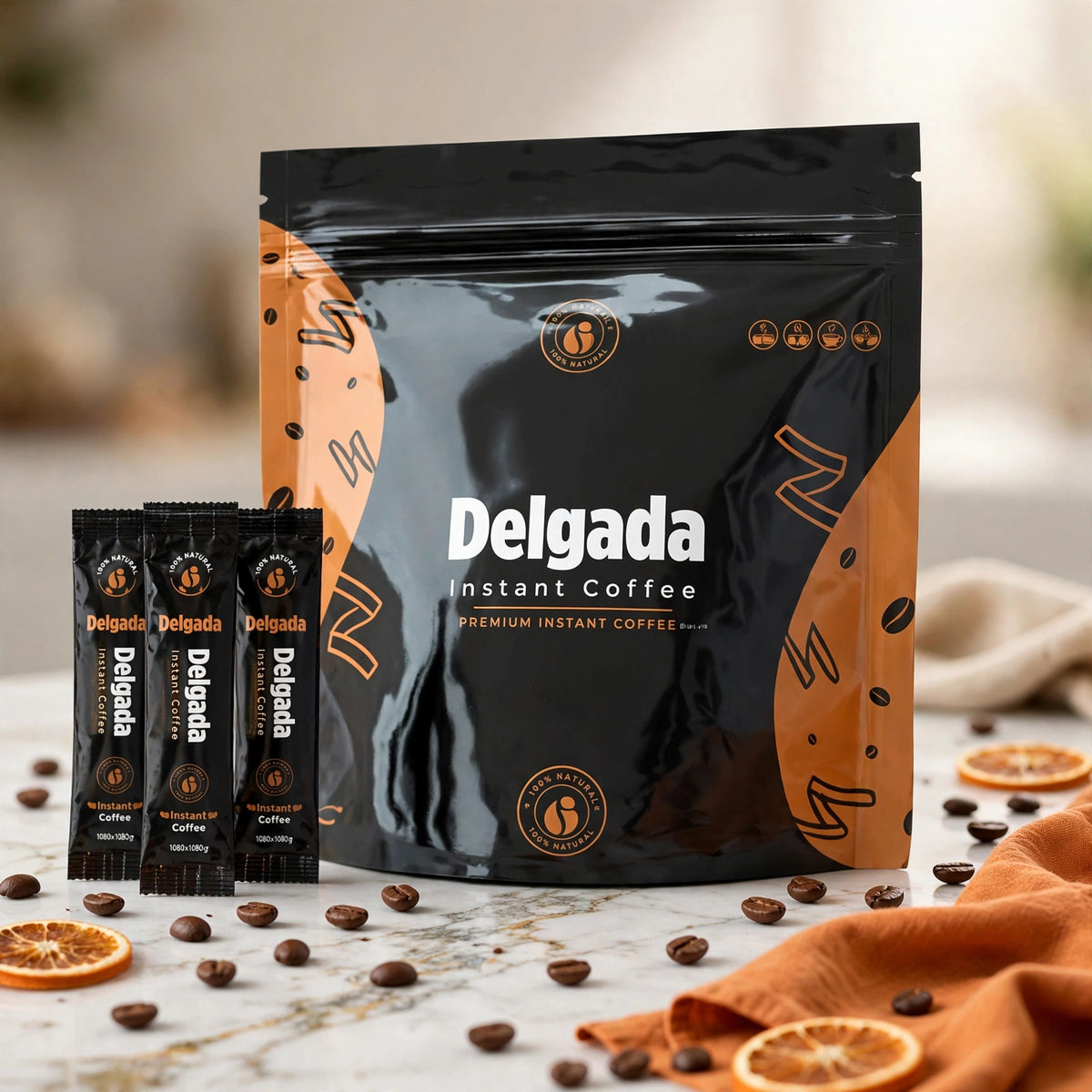 Delgada Premium Instant Coffee (Dietary Supplement)