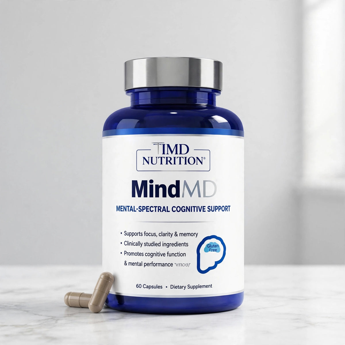 MindMD Broad Spectrum Cognitive Support (60 Capsules / Dietary Supplement)