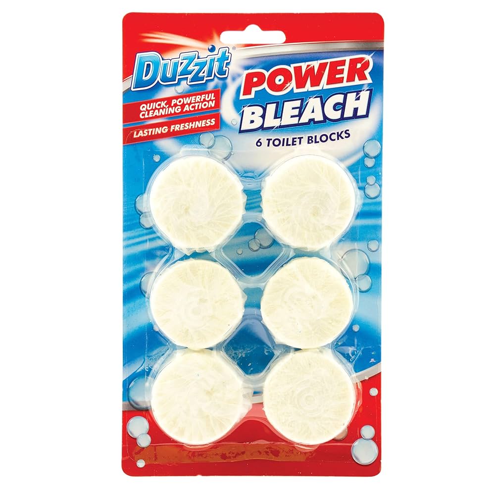 DUZZIT POWER BLEACH BLOCKS 6PC