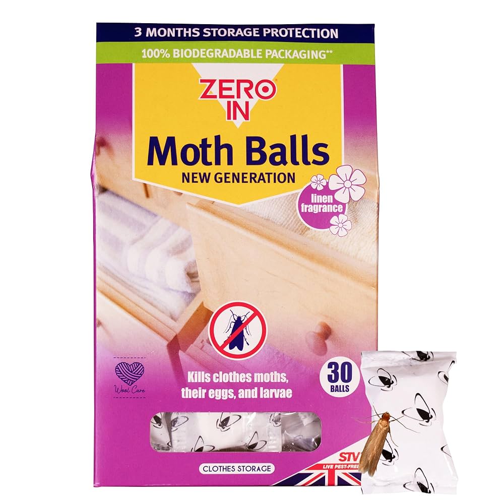 ZERO MOTH BALLS 10 BALLS