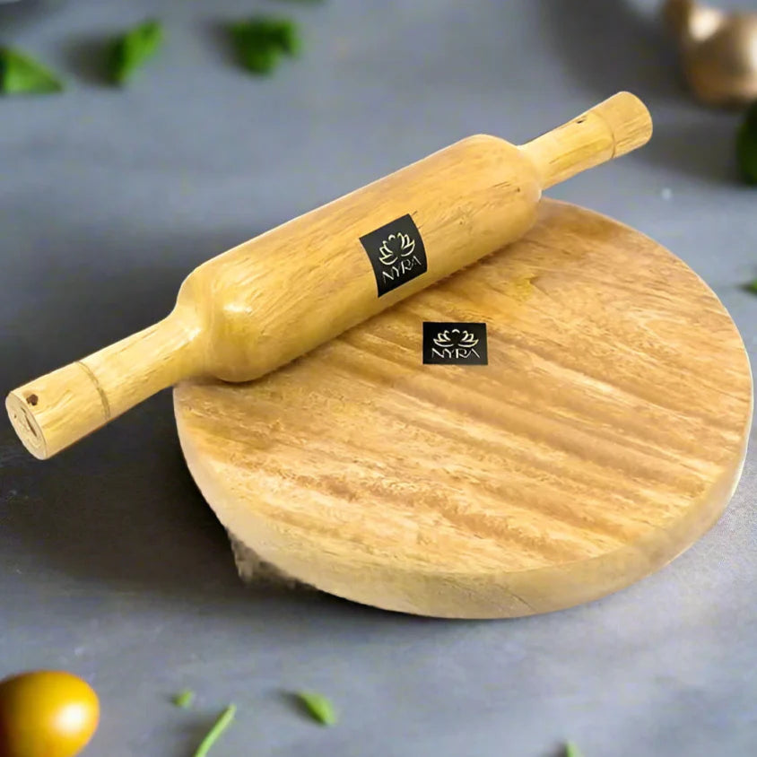 WOODEN ROTI MAKER SET