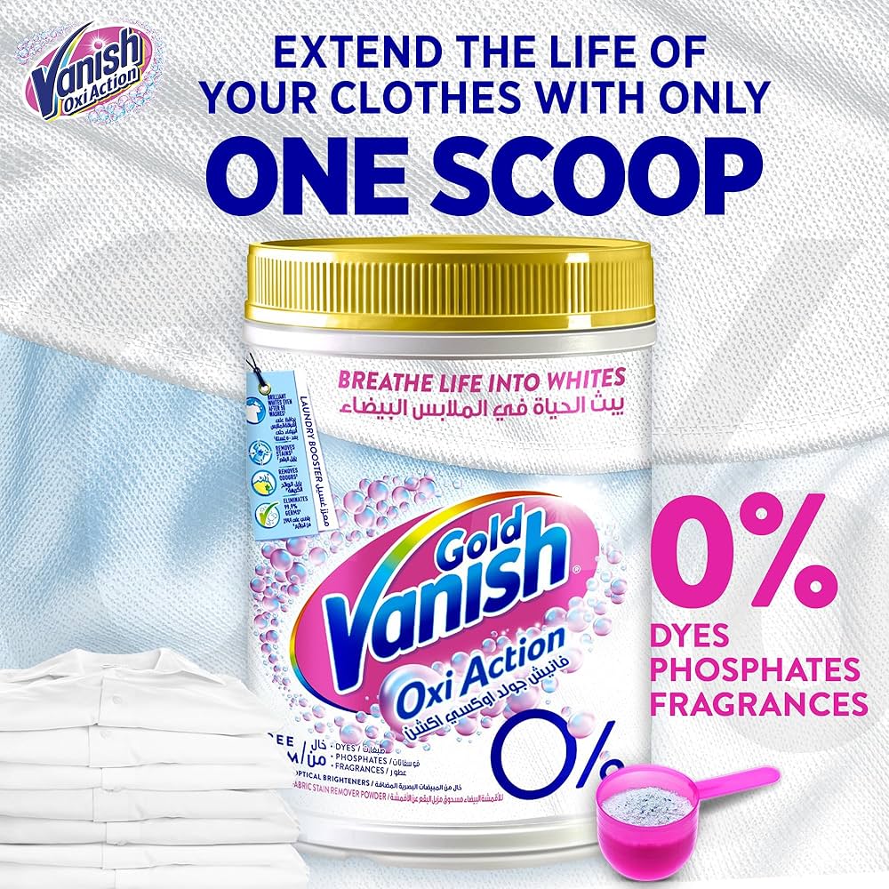 VANISH OXI ACTION WHITE 470G