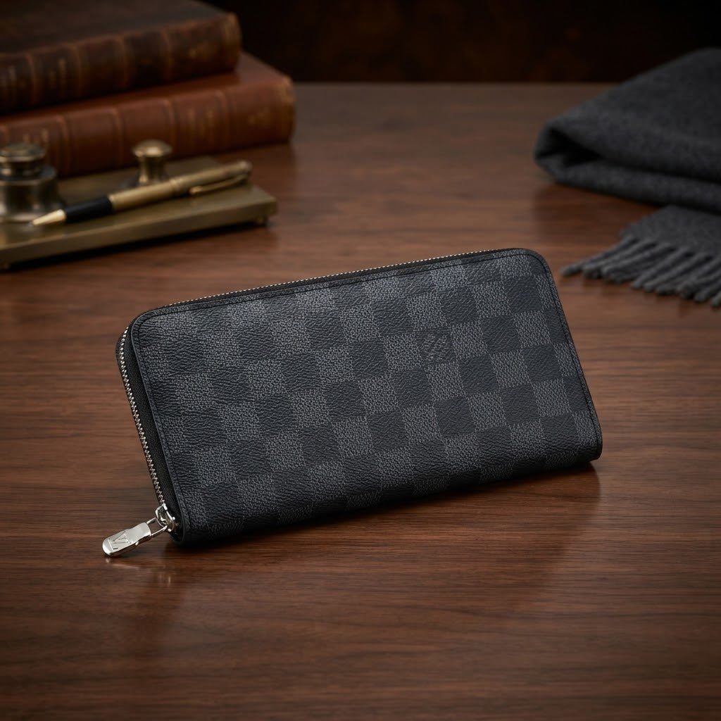 Louis Vuitton Damier Graphite Canvas Zippy Wallet