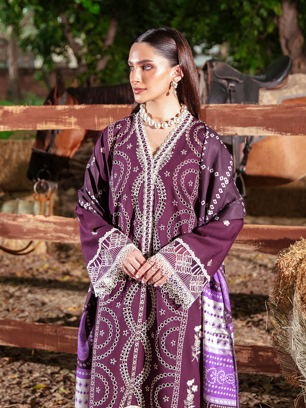 ALETHEA | 3 PC LINEN Hazel By Zarnoor