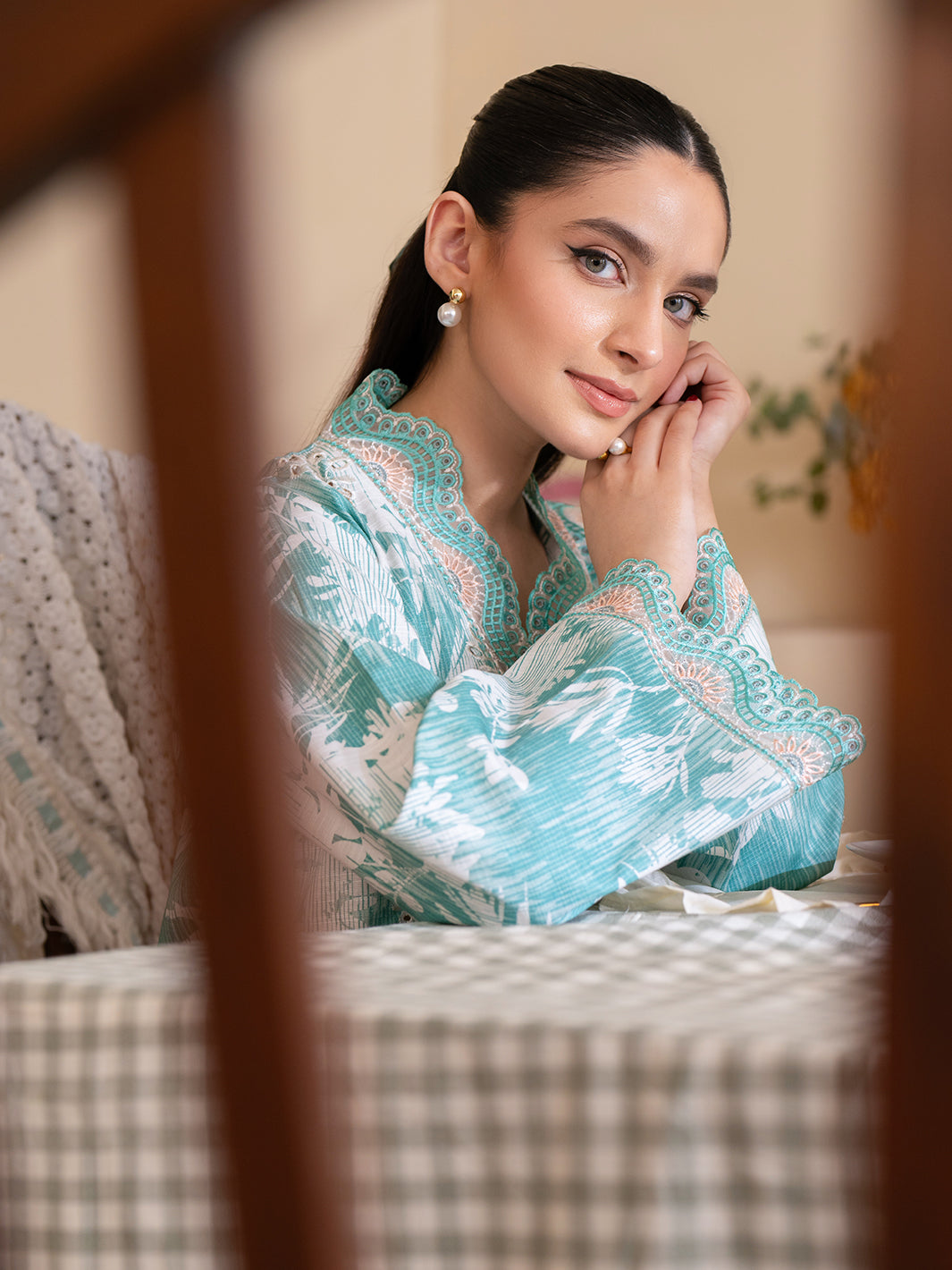 Azure | 3 PC Khaddar Embroidered Suits