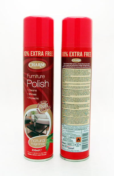CHARM FURNITURE POLISH NATURAL 330ML