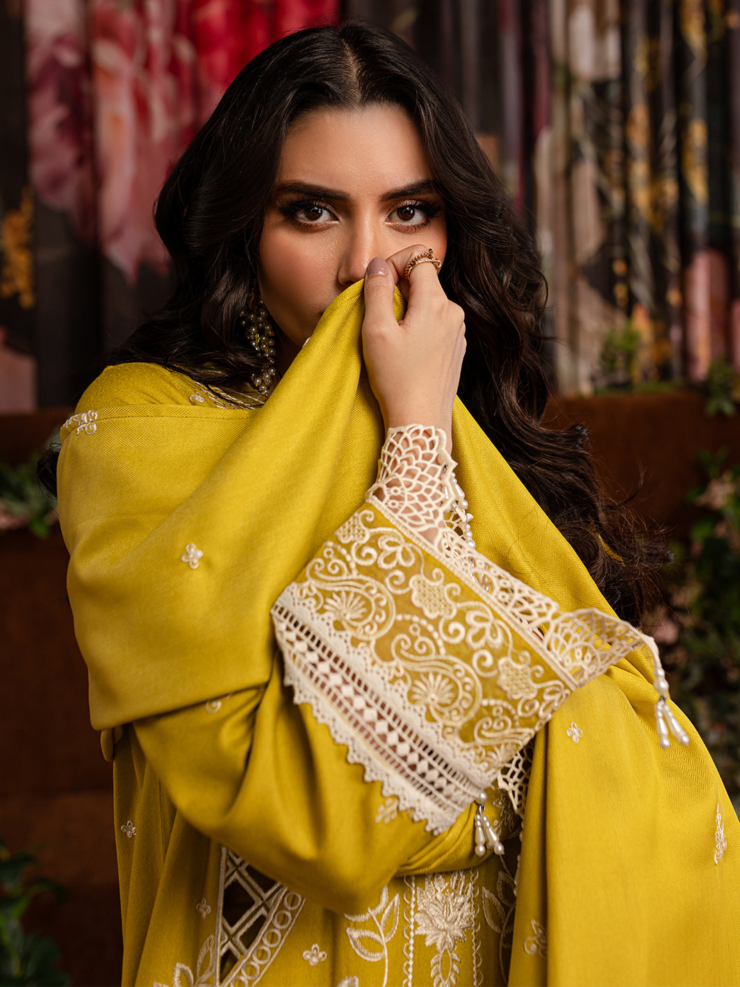 CLARA | 3 PC KARANDI Embroidered Suit